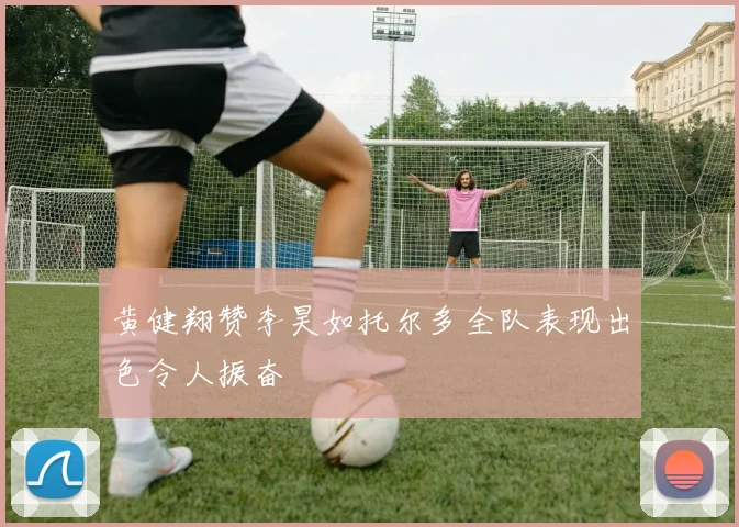 黄健翔赞李昊如托尔多全队表现出色令人振奋